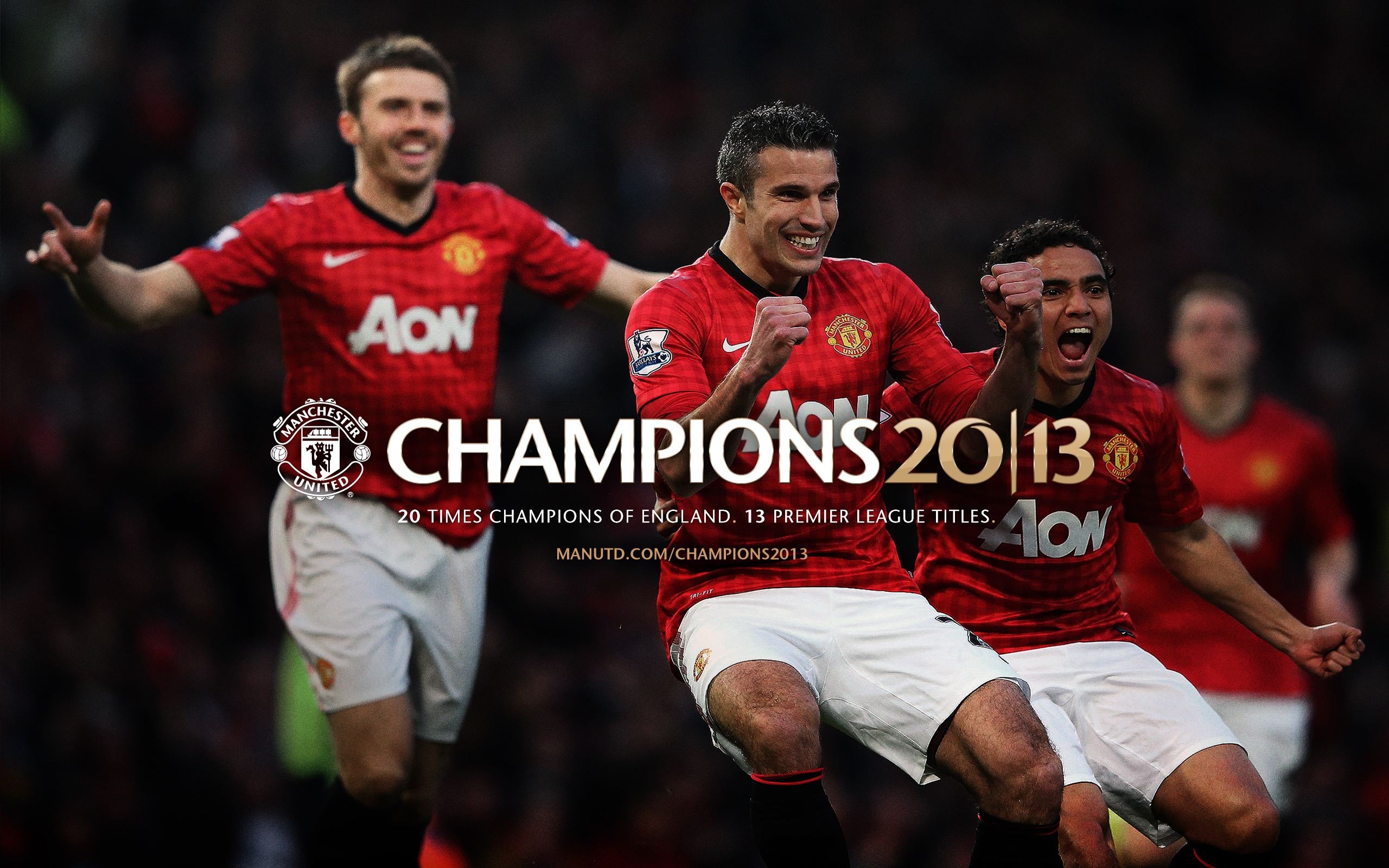 manchester united champions 20 wallpaper