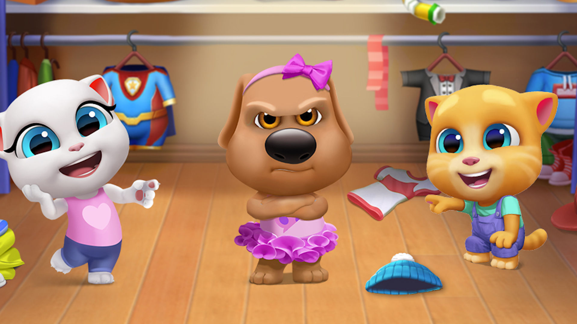 Talking tom and friends best. Игра talking Tom friends Джинджер. My talking Tom друзья. Talking Tom Бекка. Джинджер outfit7.