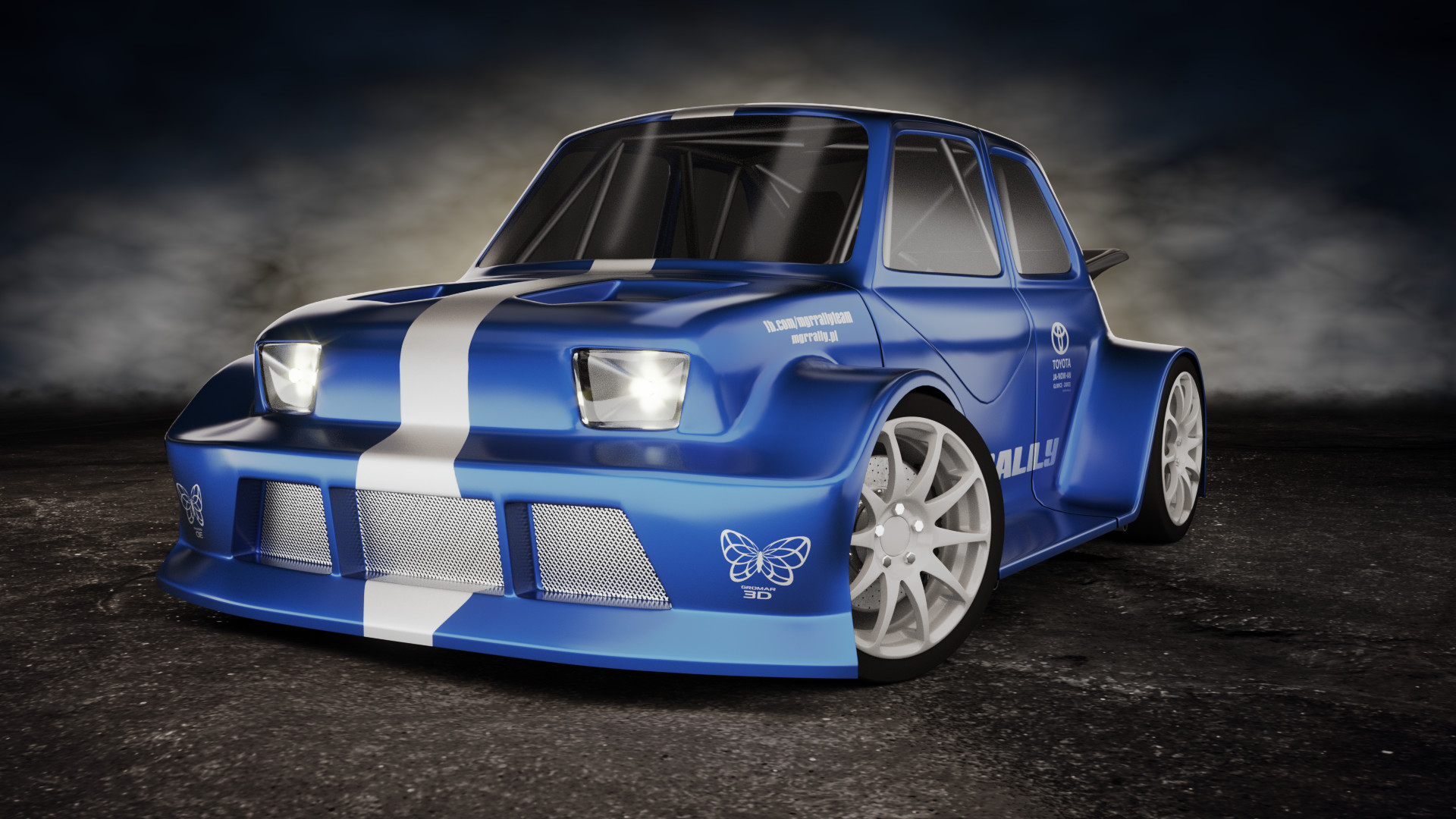 Car: concept sport Fiat 126p Projects Artists Community