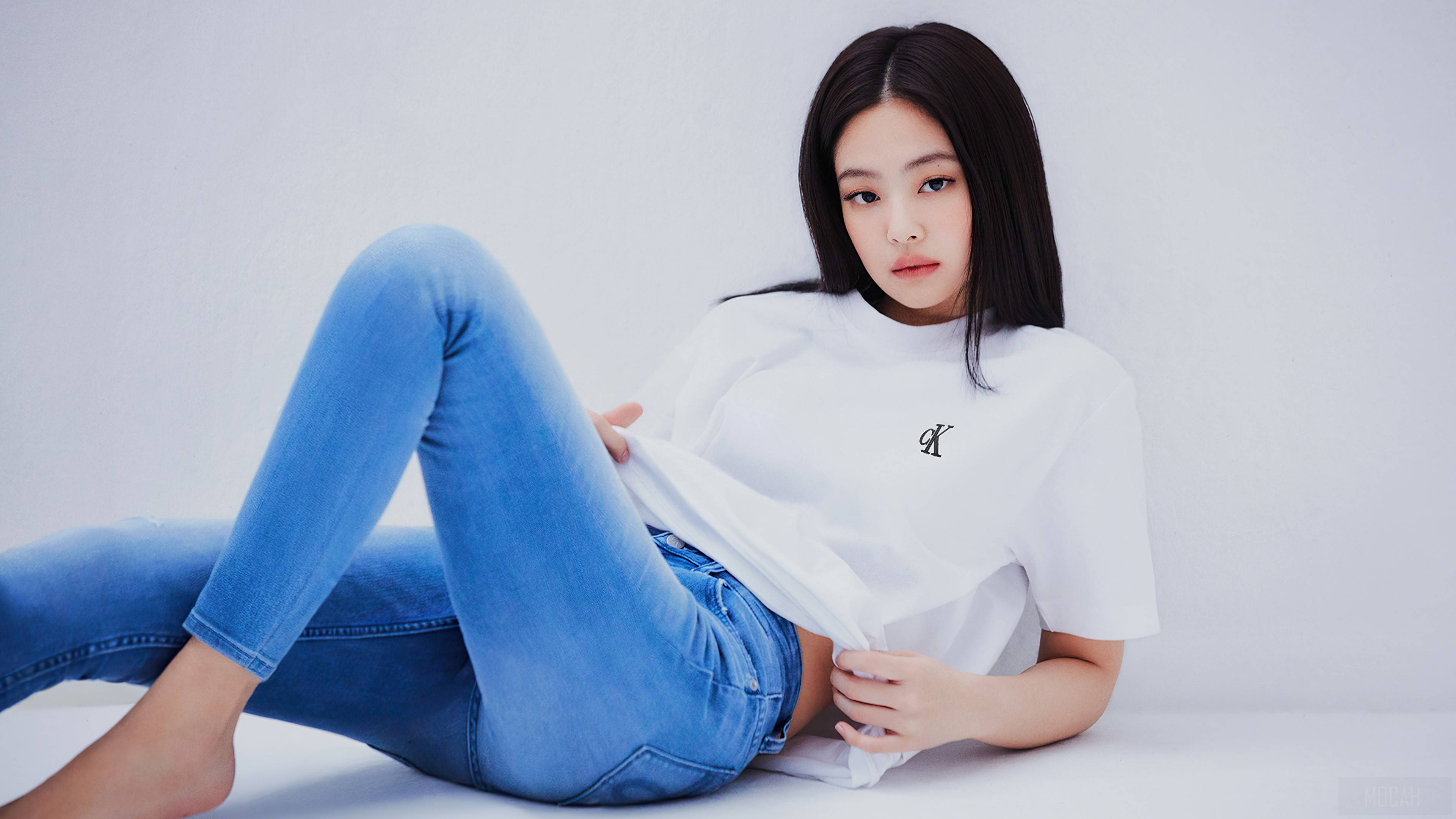 Download Jennie Kim For Calvin Klein Wallpaper