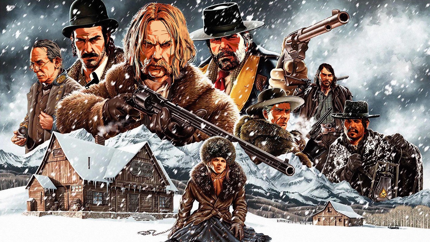 Wallpaper, The Hateful Eight, movies, Quentin Tarantino 1422x800
