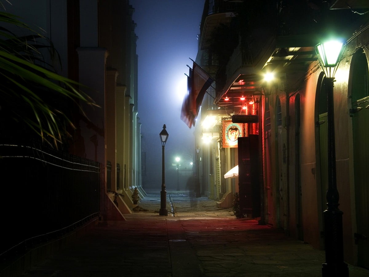 Wallpaper Stunning Photo, Alley, Street Light. Best Free wallpaper