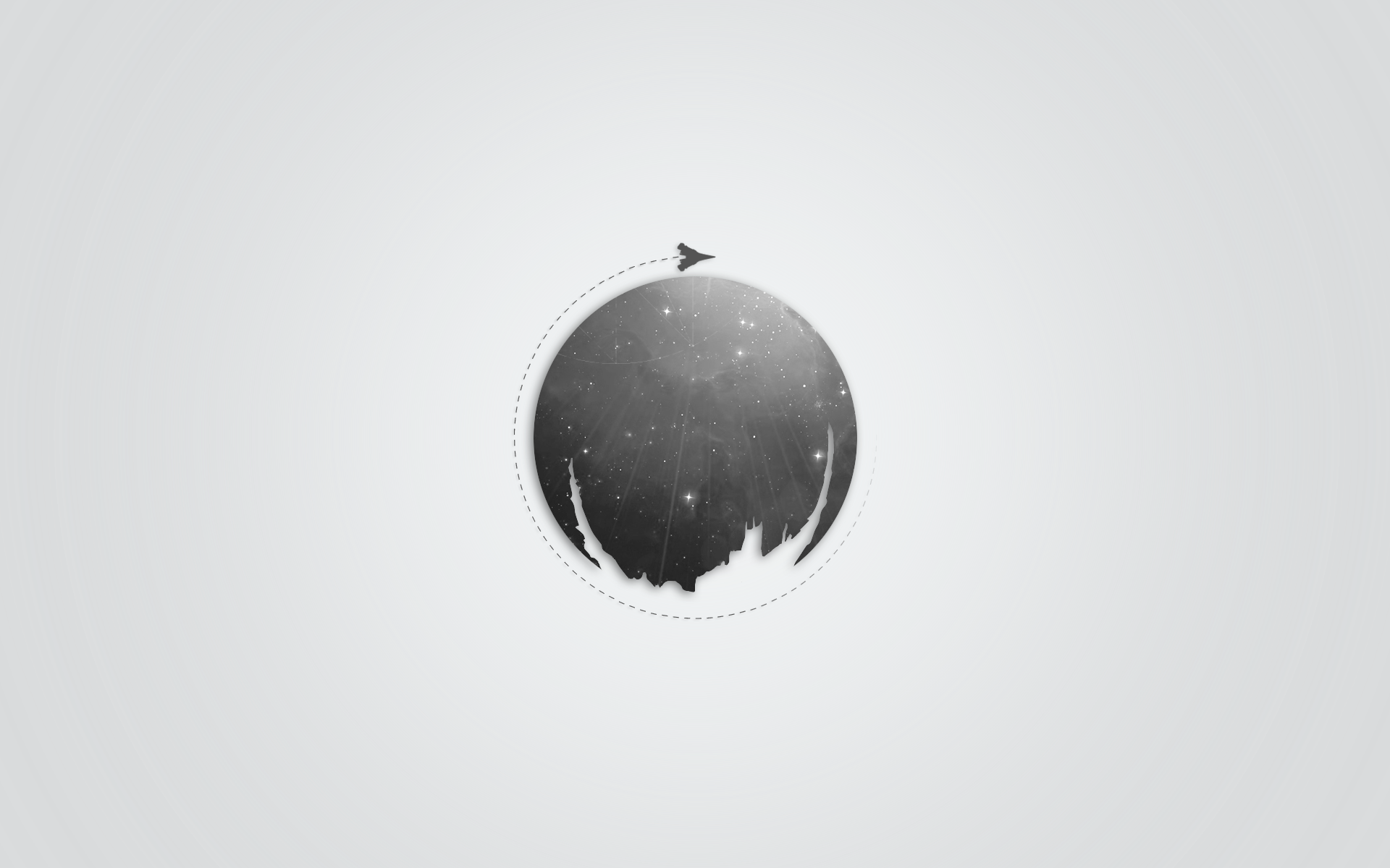 minimalism, simple background, monochrome, Destiny (video game), video games Gallery HD Wallpaper