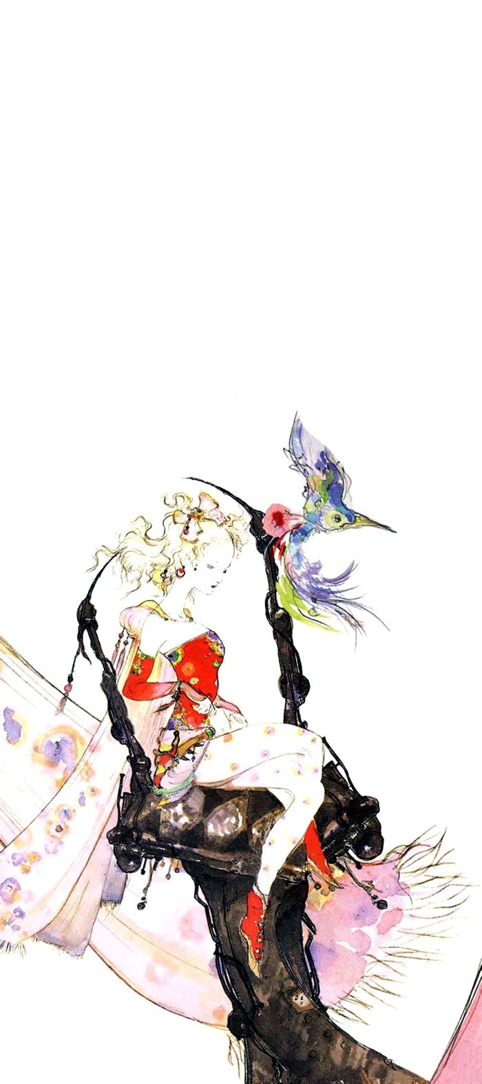 Terra Tina Full Final Fantasy VI Wallpaper. Art By Yoshitaka Amano. Final Fantasy Art, Final Fantasy Tattoo, Fantasy Artwork