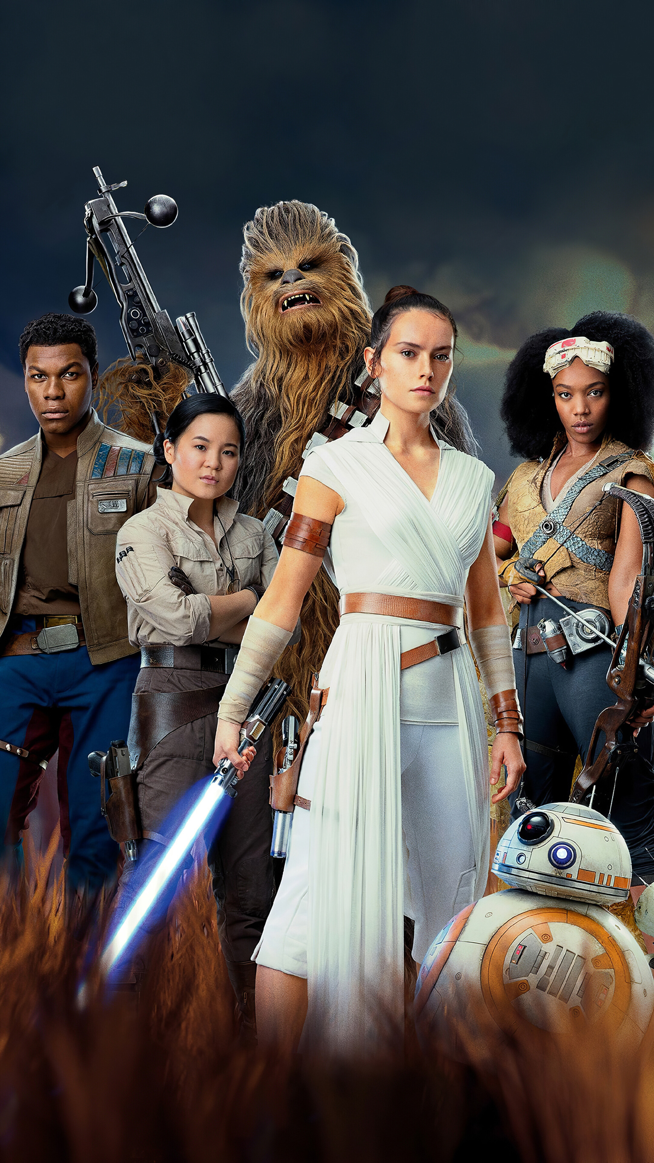 Star Wars The Rise of Skywalker, Movie, Cast, Characters, 4k Gallery HD Wallpaper