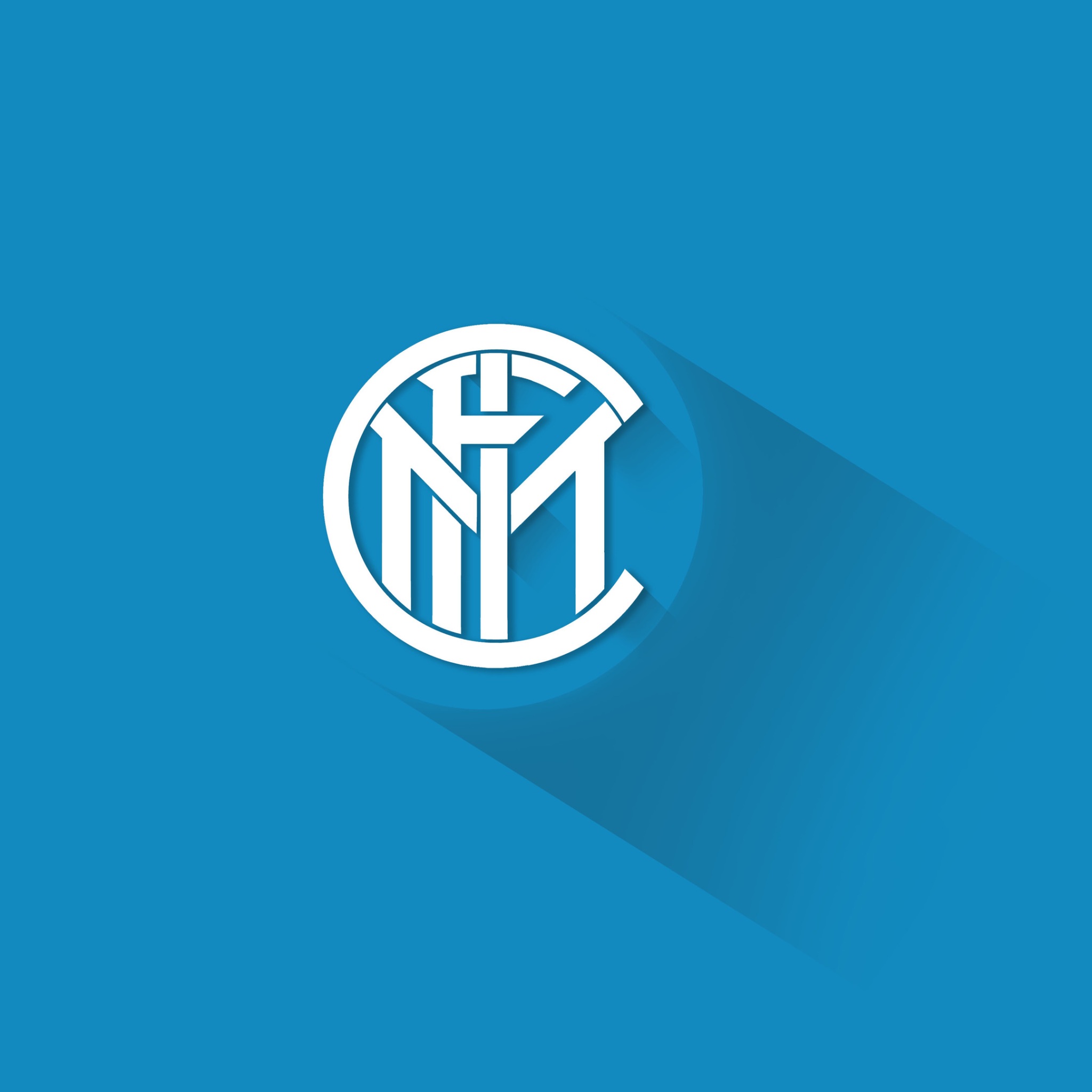 Wallpaper 4k Inter Milan Material Design Logo 5k Wallpaper