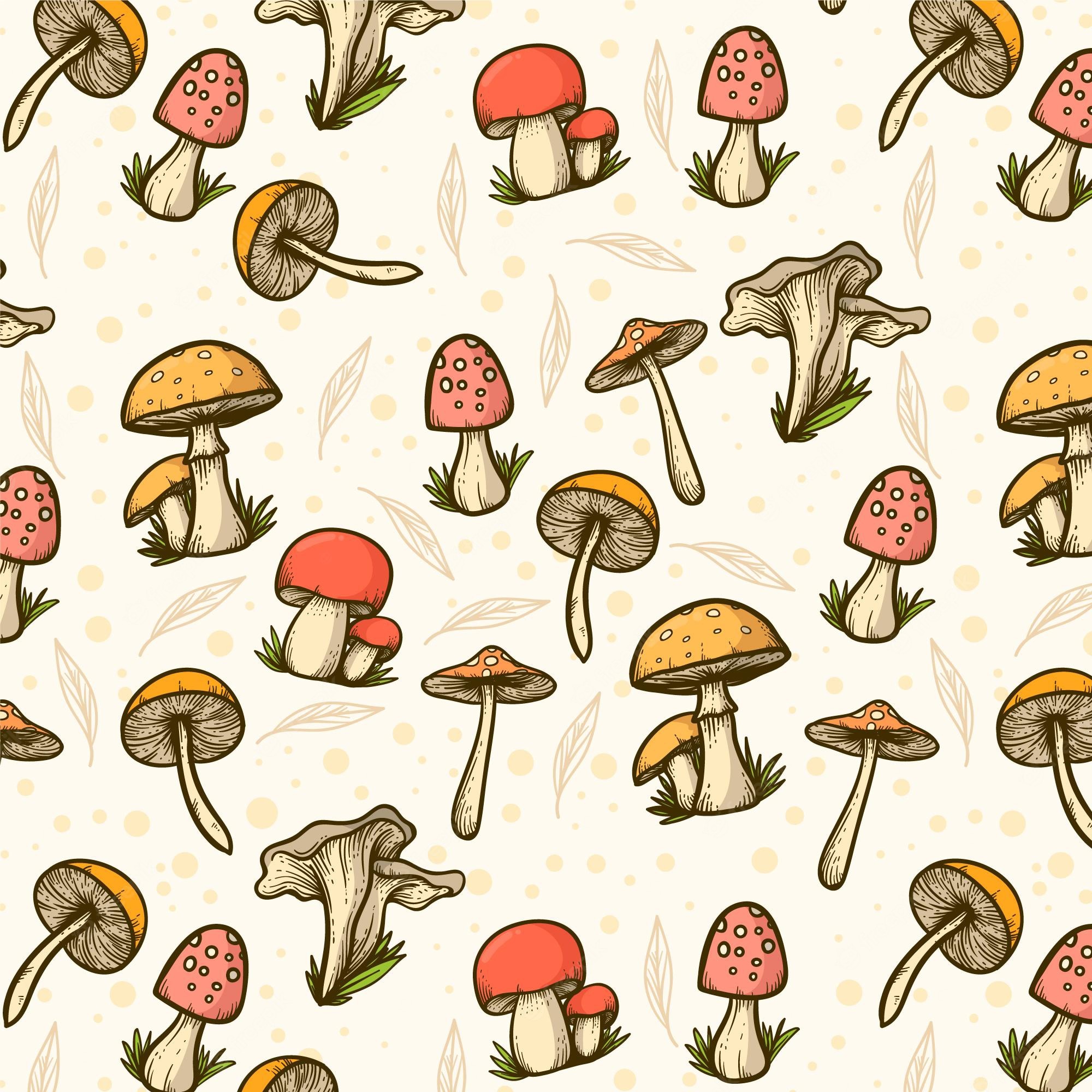 Mushroom Drawing Wallpapers - Wallpaper Cave