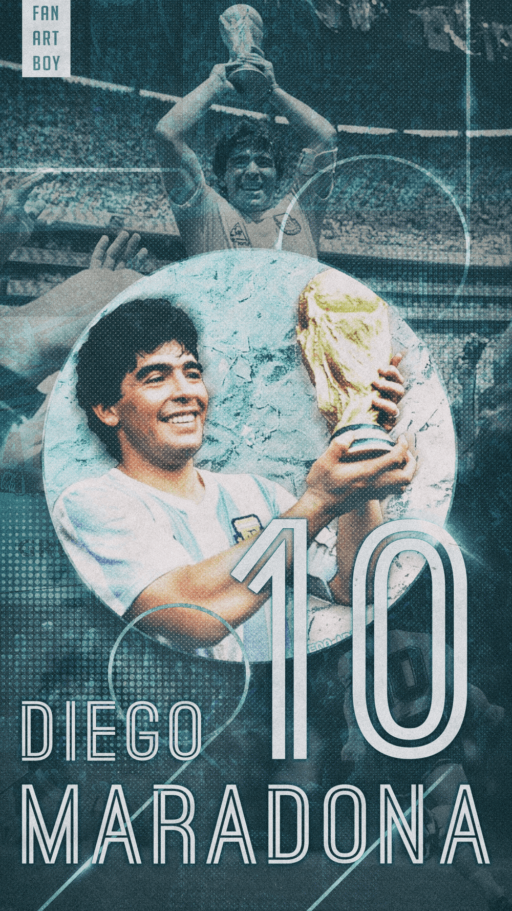 Diego Maradona HD Wallpaper ⚽❤ HD Mobile Wallpaper