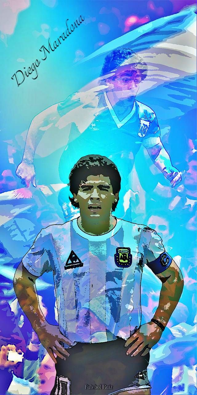 Maradona iphone Wallpaper. Carteles de fútbol, Arte de fútbol, Fotos de lionel messi