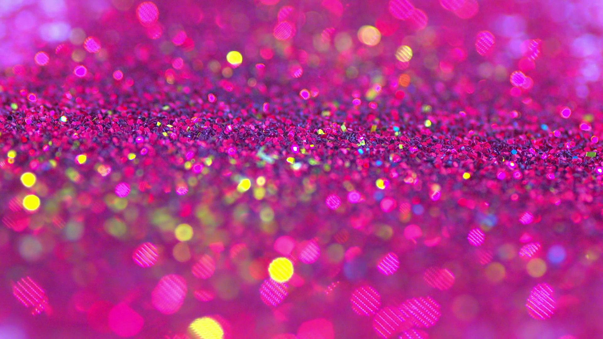 Pink Glitter Wallpaper