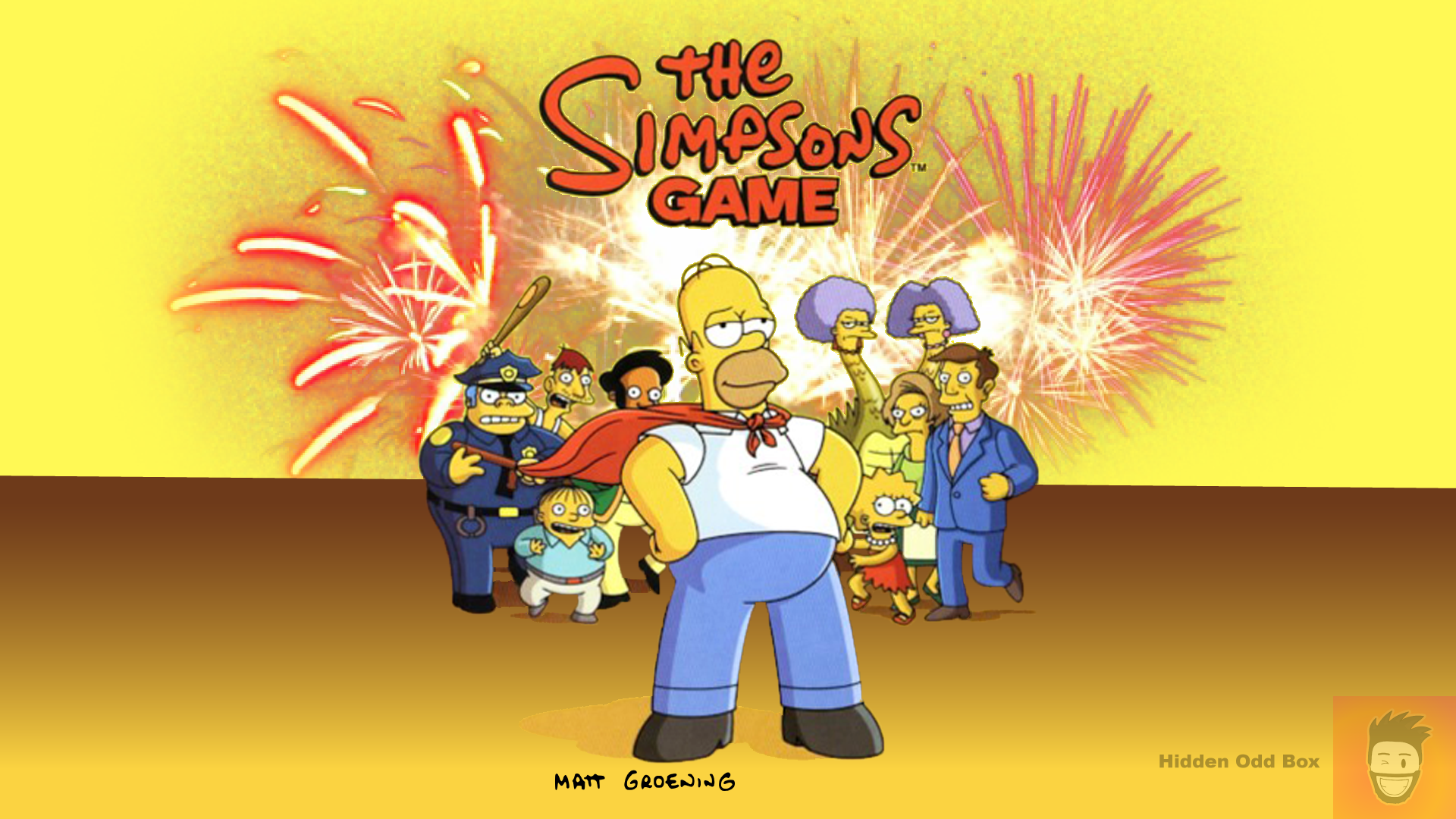 The Simpsons Game came out October 2007!