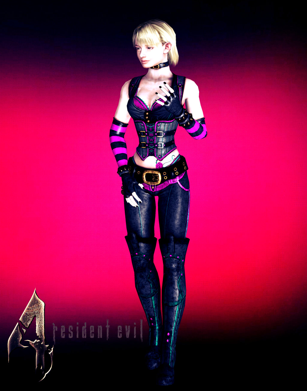 Resident Evil 4 Wallpaper: RE4 Widesreen Ashley - Minitokyo