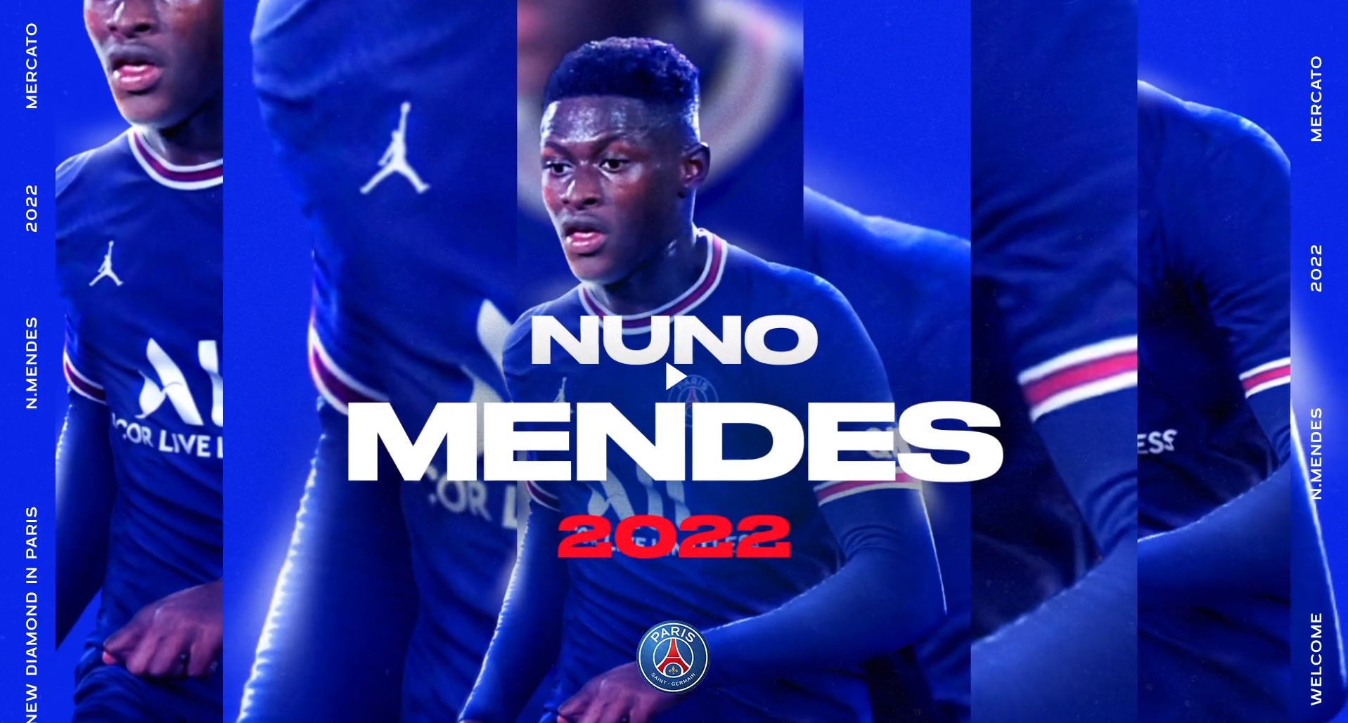 Nuno Mendes chega ao PSG como a peça que faltava, para tentar solucionar a carência na lateral esquerda