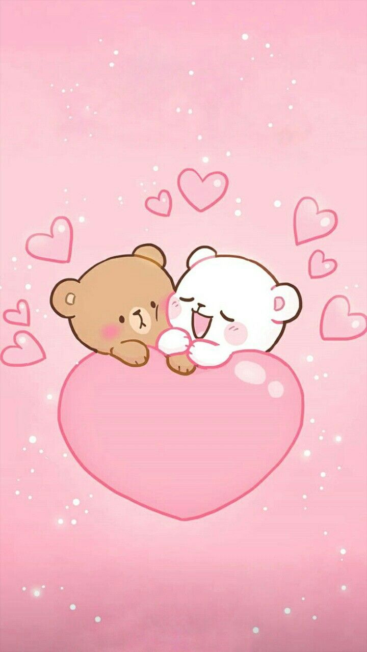 Cute Puzzles O.•. Cute love wallpaper, Cute bear drawings, Cute doodles