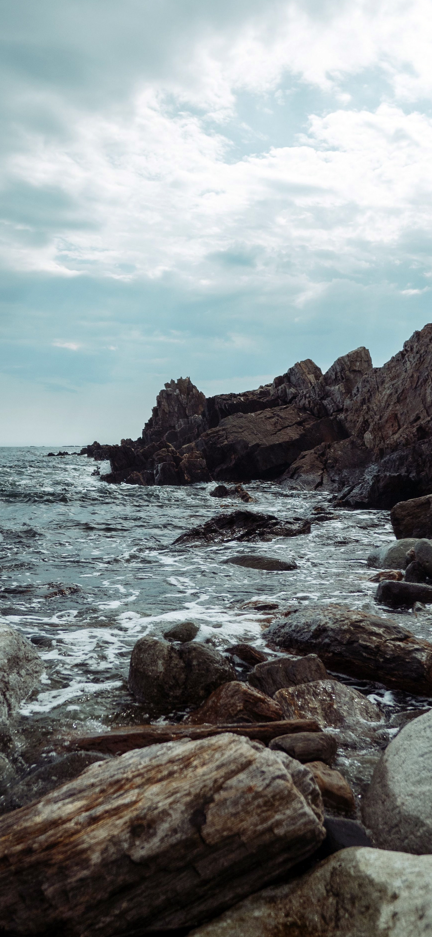 Wallpaper Sea, Coast, Water, Nature, Rock, Background Free Image