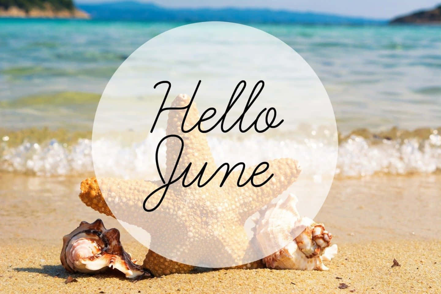 Hello June Wallpaper for FREE