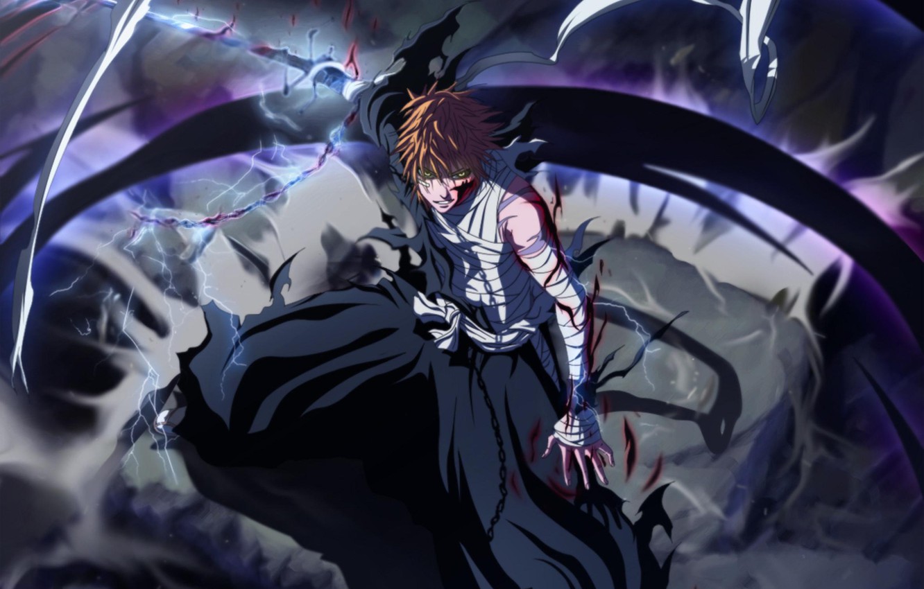 Wallpaper Bleach, Ichigo, Shinigami image for desktop, section прочее