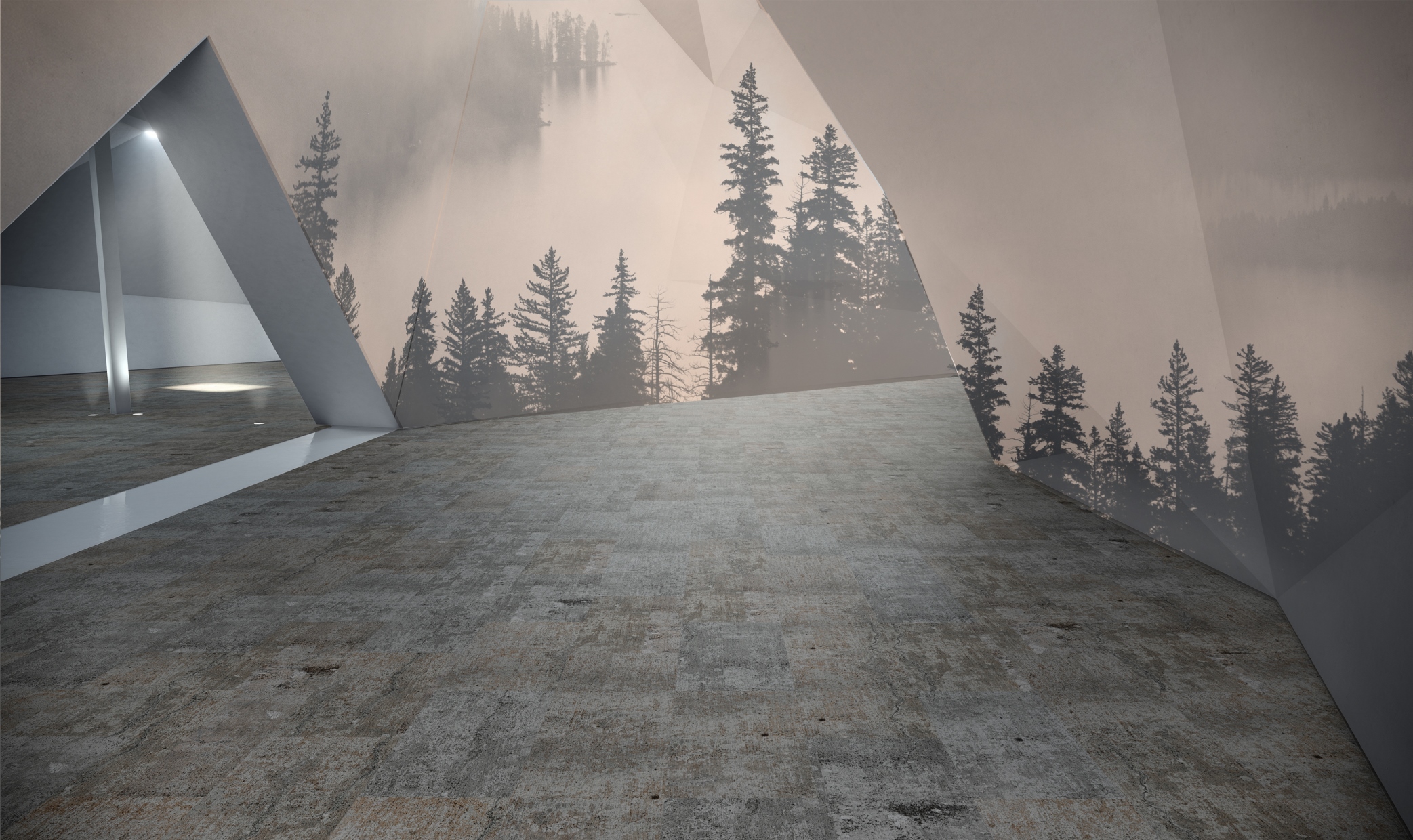 Wallpaper prints From Nature. Intuitive Design wallcoverings