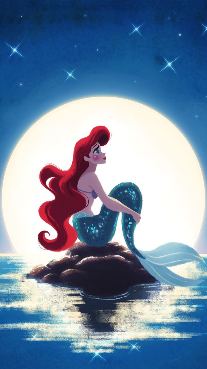 Little Mermaid iPhone Wallpaper Free Little Mermaid iPhone Background