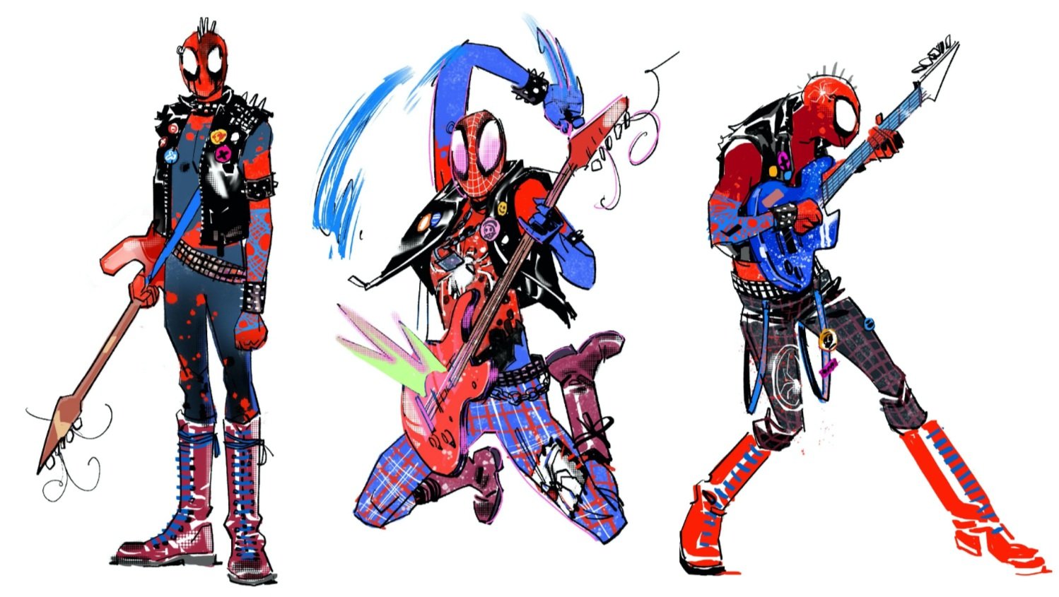 SPIDER MAN: ACROSS THE SPIDER VERSE Concept Art Introduces Fans To A Few More Spider People