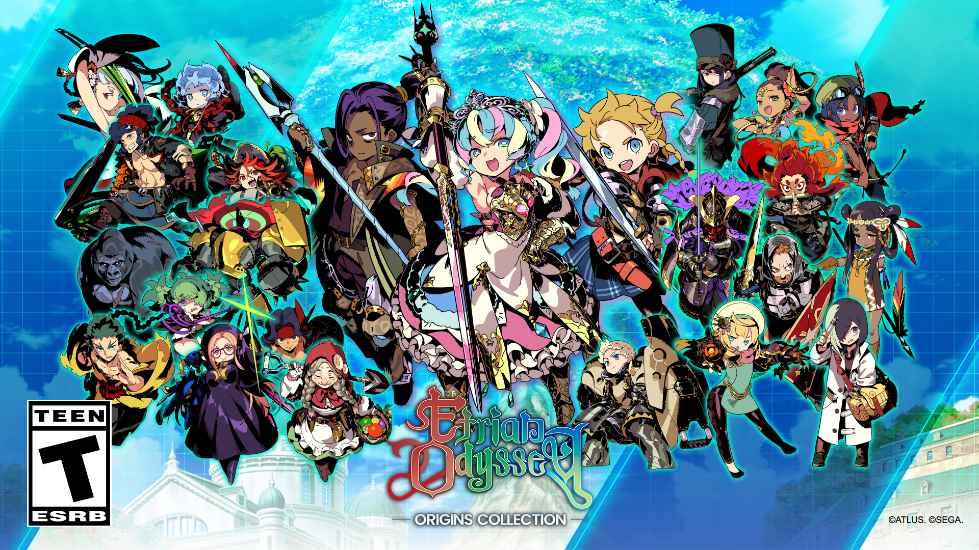 Official ATLUS West Your Adventuring Guild With Brand New Character Portraits For 24 Fan Favorite Classes In Etrian Odyssey Origins Collection! Stay Tuned For Class Showcases Coming Every Week!