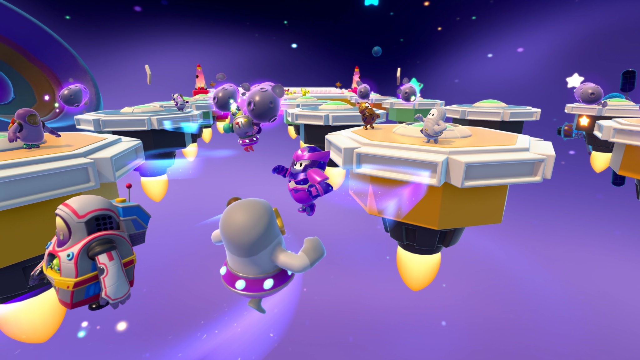 Fall Guys goes to outer space with Star Trek and Hatsune Miku