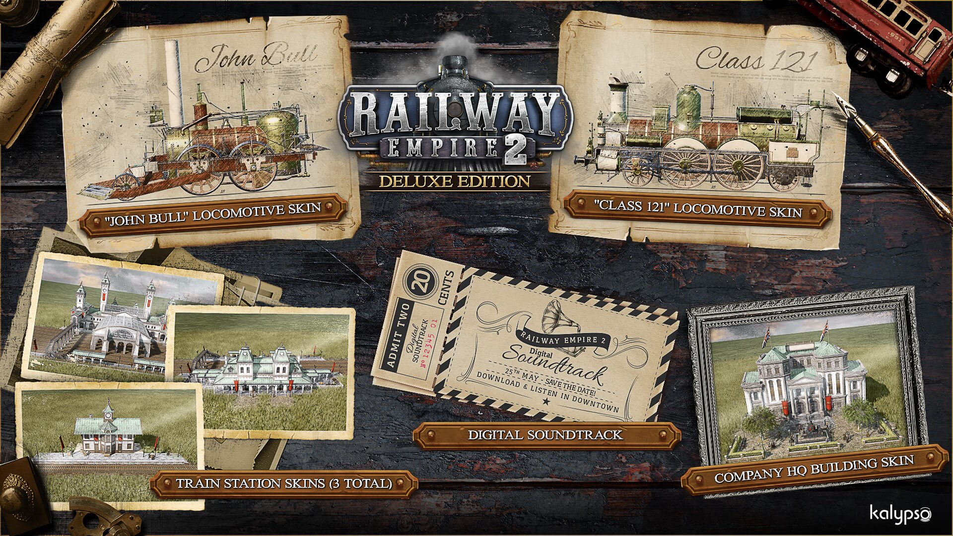 Pre Purchase & Pre Order Railway Empire 2 Deluxe Edition Games Store