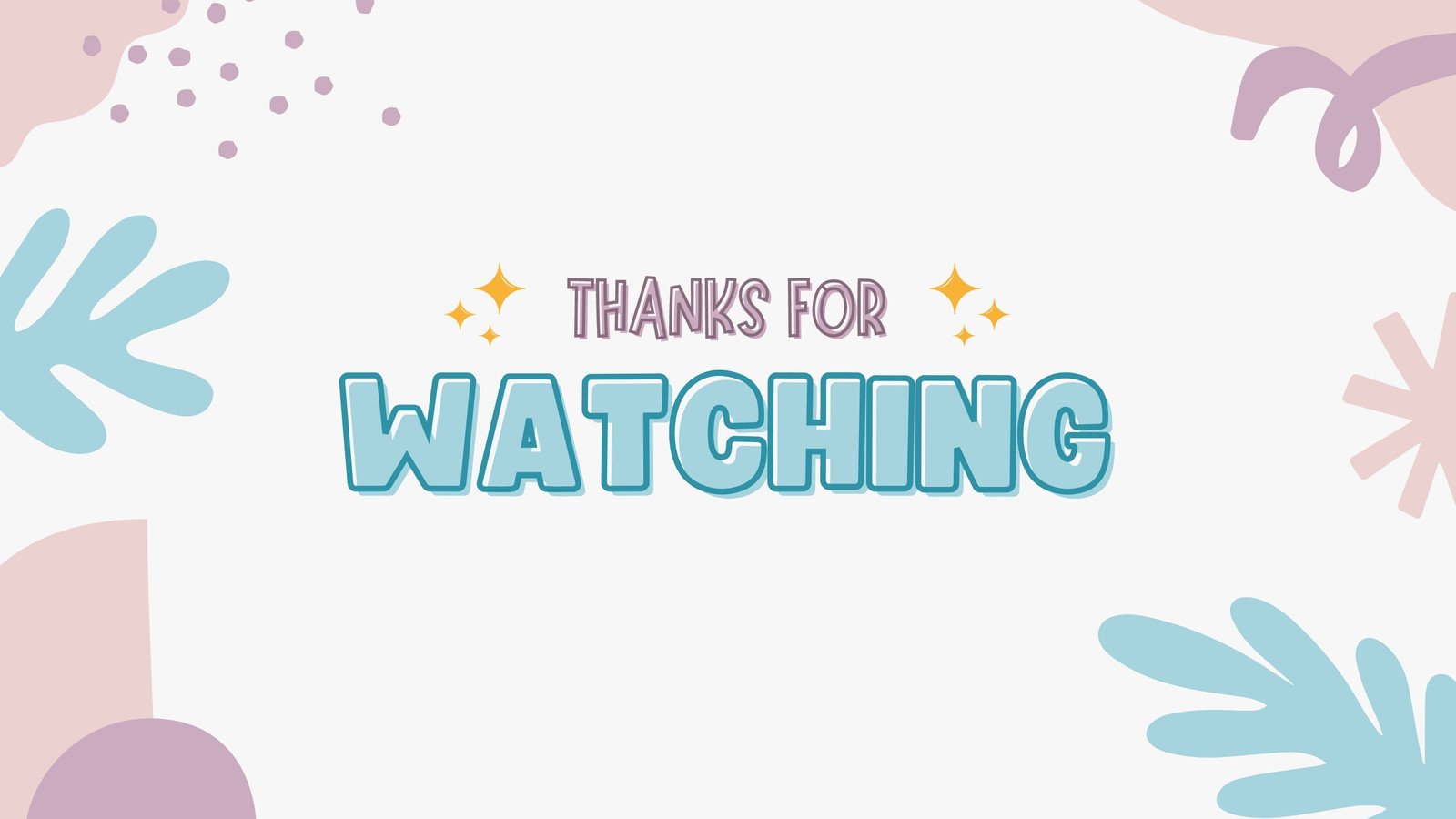 YouTube outro