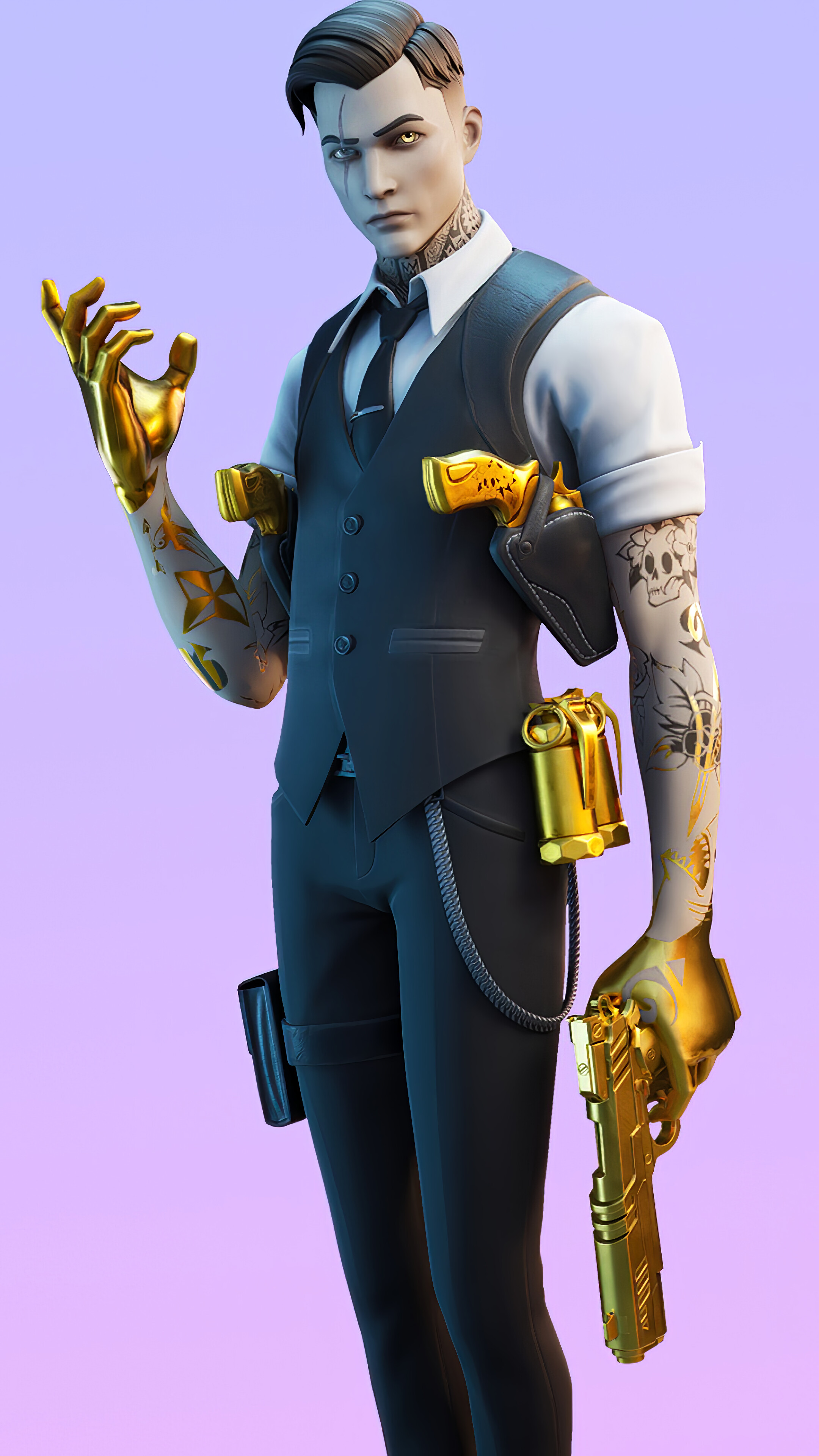 Fortnite, Midas, Skin, Outfit, 4k HD