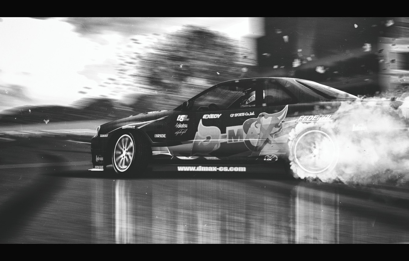 Wallpaper road, nissan, drift, drift, road, skyline, Nissan, r34, skyline, р34, lfs, Live for Speed image for desktop, section игры