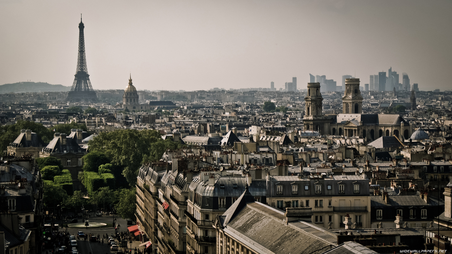 Paris city desktop wallpaper HD and wide wallpaper