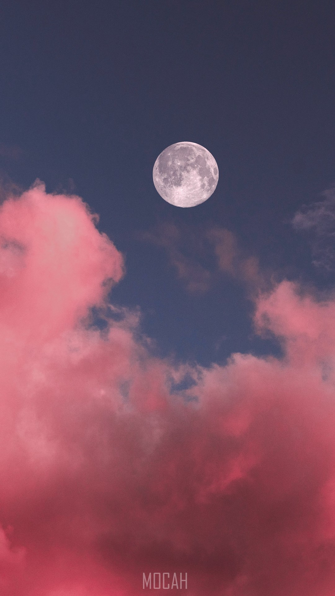 Night Sky, Moon, Full Moon, Cloud, Daytime, Samsung Galaxy Note 3 wallpaper download, 1080x1920 Gallery HD Wallpaper