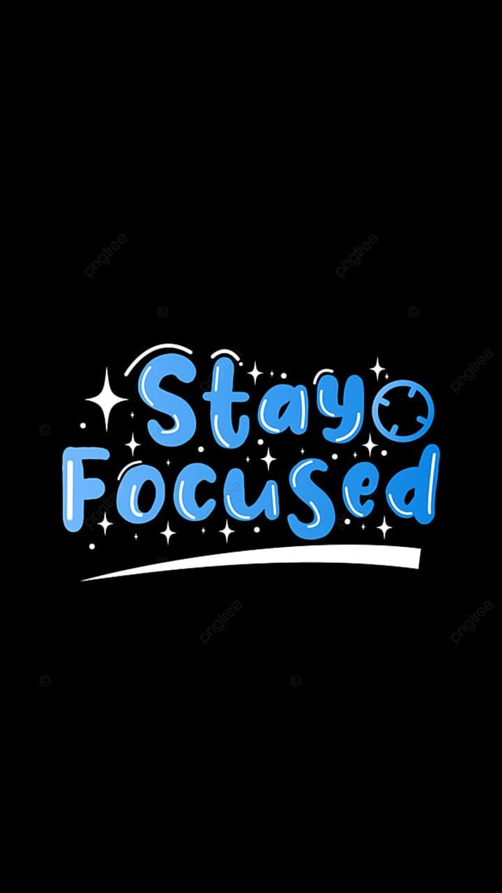 Stay Focused Wallpaper. Stay focused, Motivational wallpaper, Success quotes