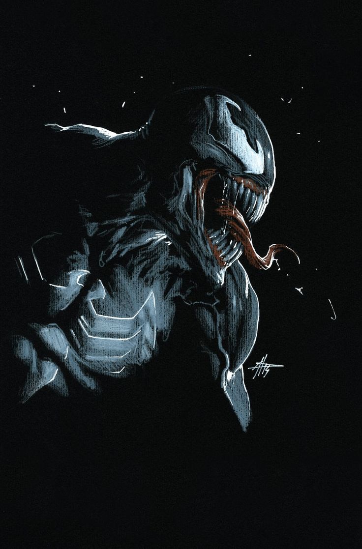 Venom Mobile Amoled 4k Wallpaper. Marvel wallpaper hd, Scary wallpaper, Samsung wallpaper