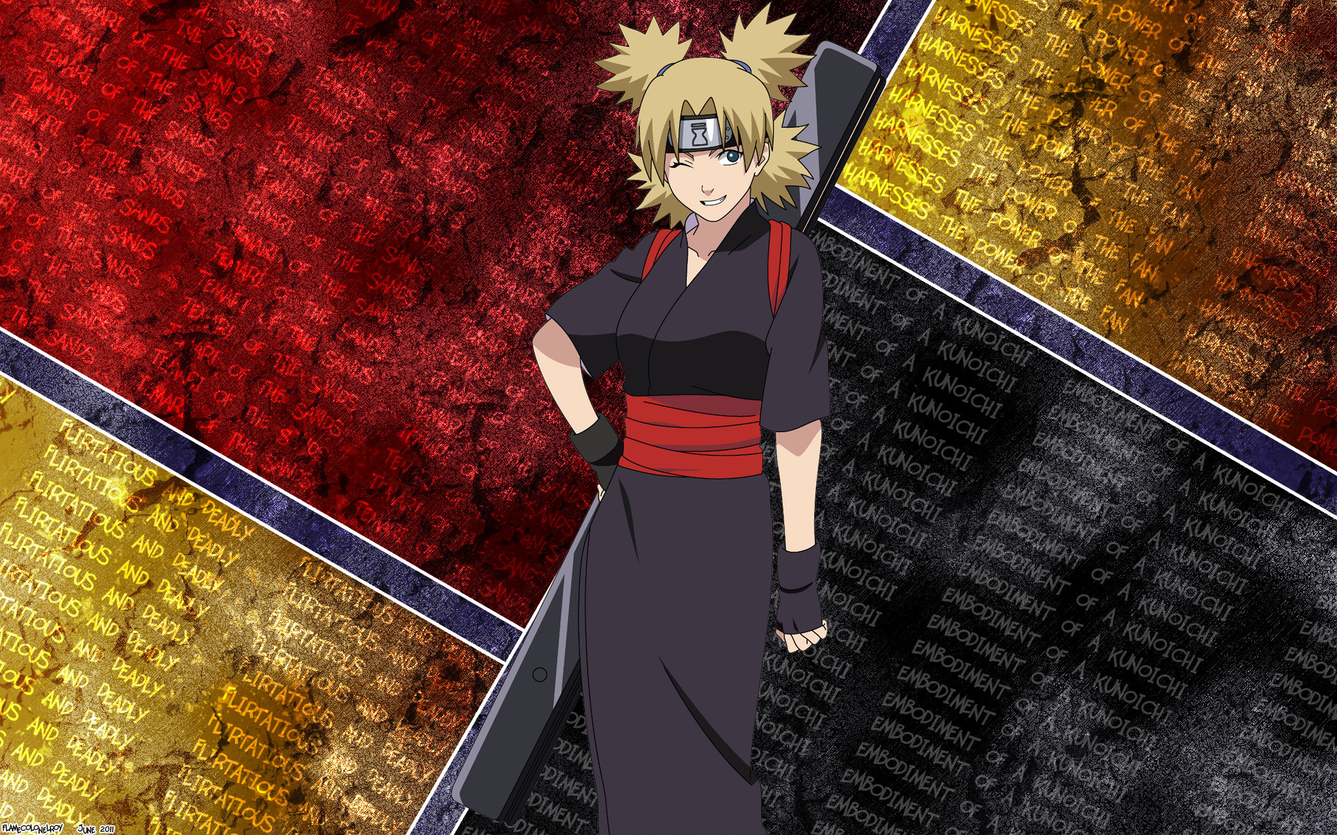 Temari (Naruto) HD Wallpaper and Background