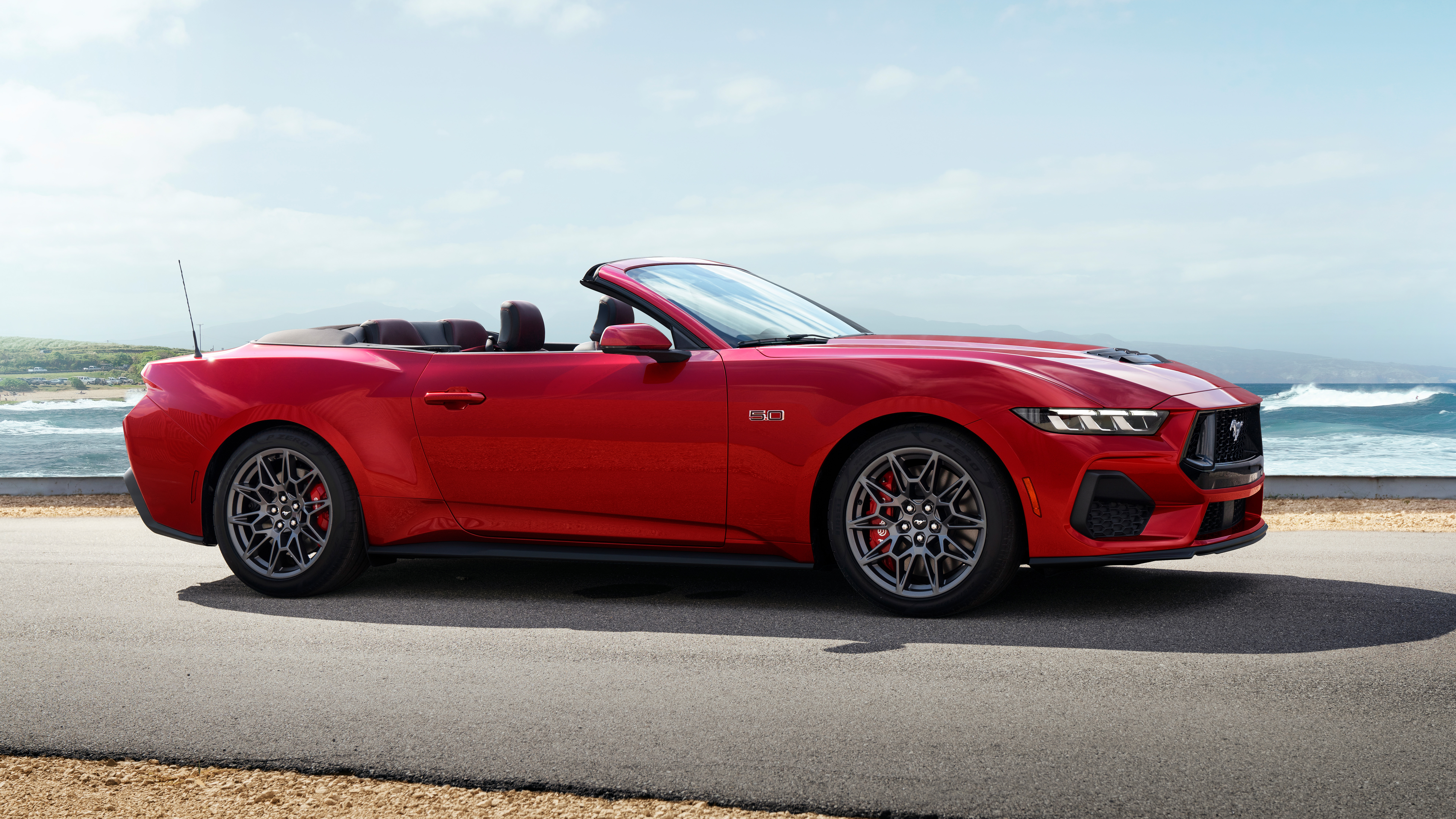 2024 Ford Mustang GT Convertible 4K 8K Wallpaper Car Wallpaper