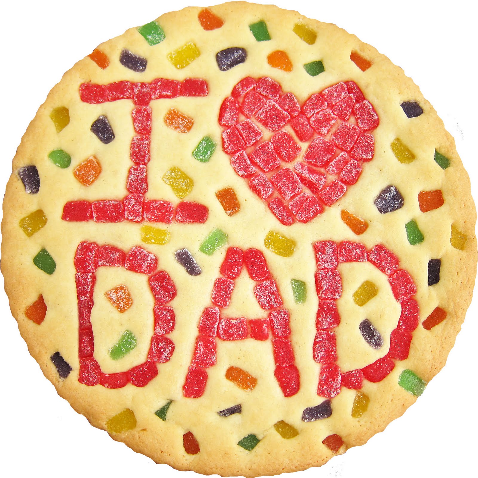 Father's Day Gum Drop Cookies