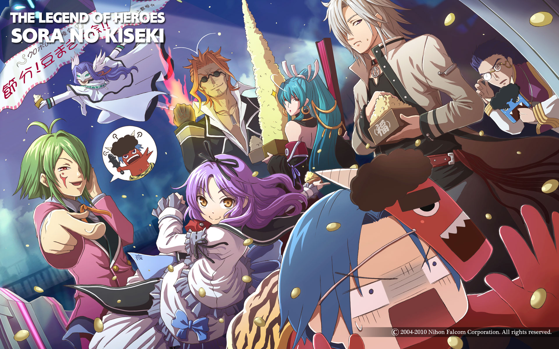 falcom eiyuu densetsu eiyuu densetsu: sora no kiseki bleublanc lazy hemisphere lowe lucciola renne walter wallpaper