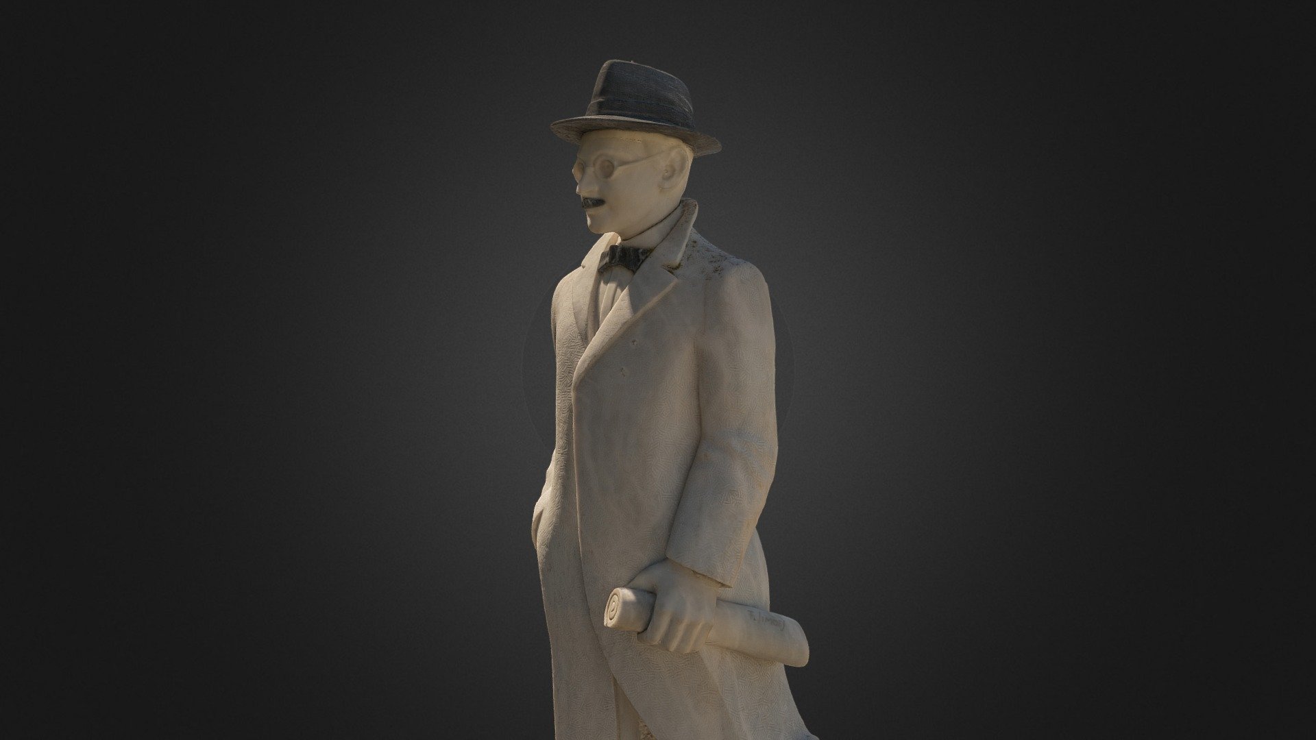 Fernando Pessoa Free 3D model by carlos faustino [06d7f1e]