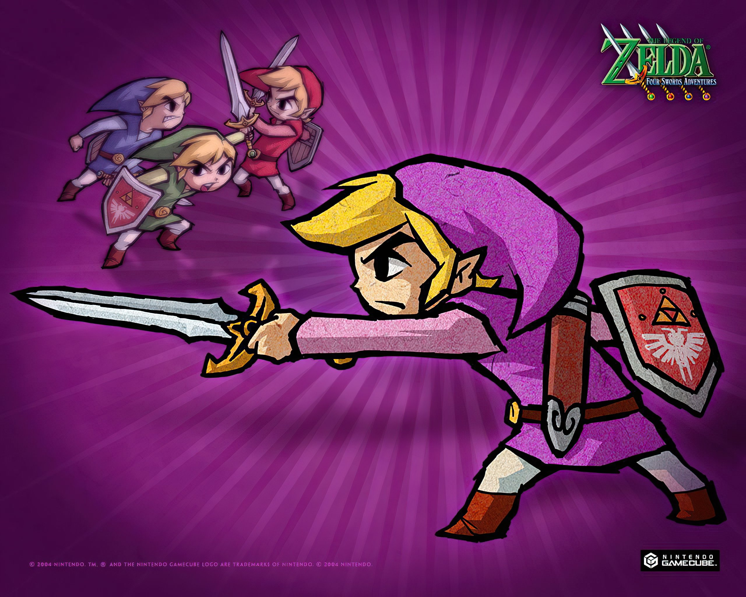 HD desktop wallpaper: Video Game, The Legend Of Zelda: Four Swords Adventures download free picture