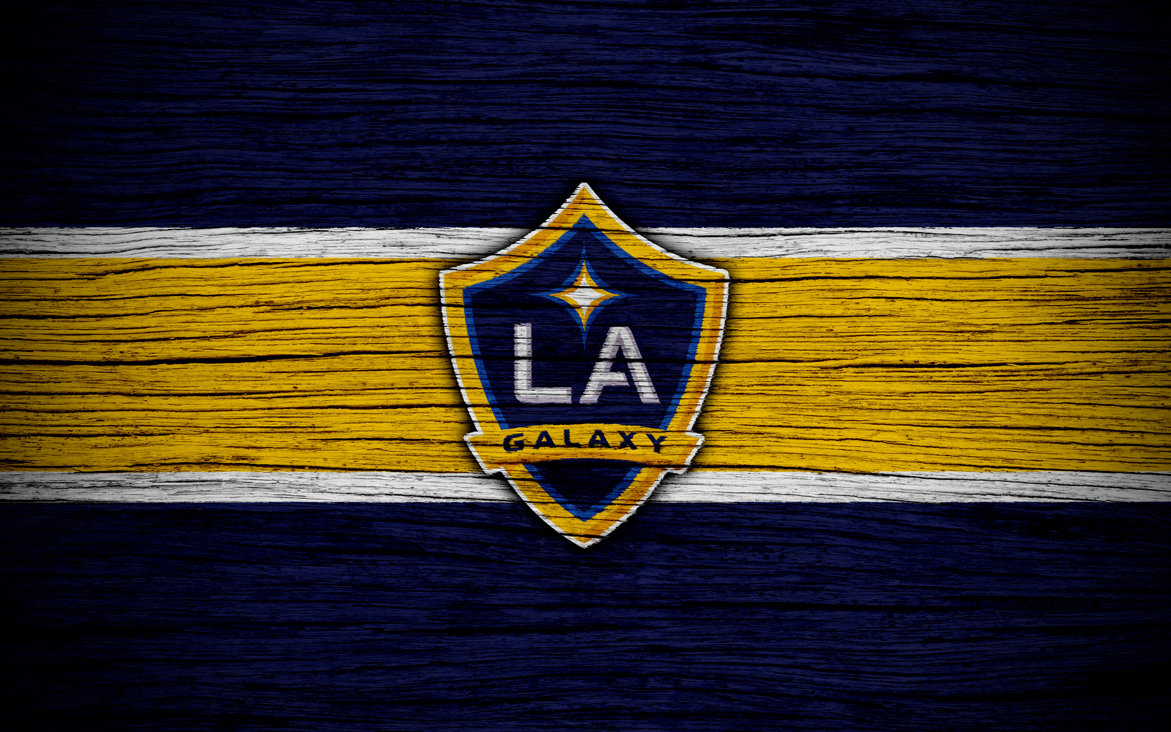 MLS, LA Galaxy, Logo, Emblem, Soccer wallpaper