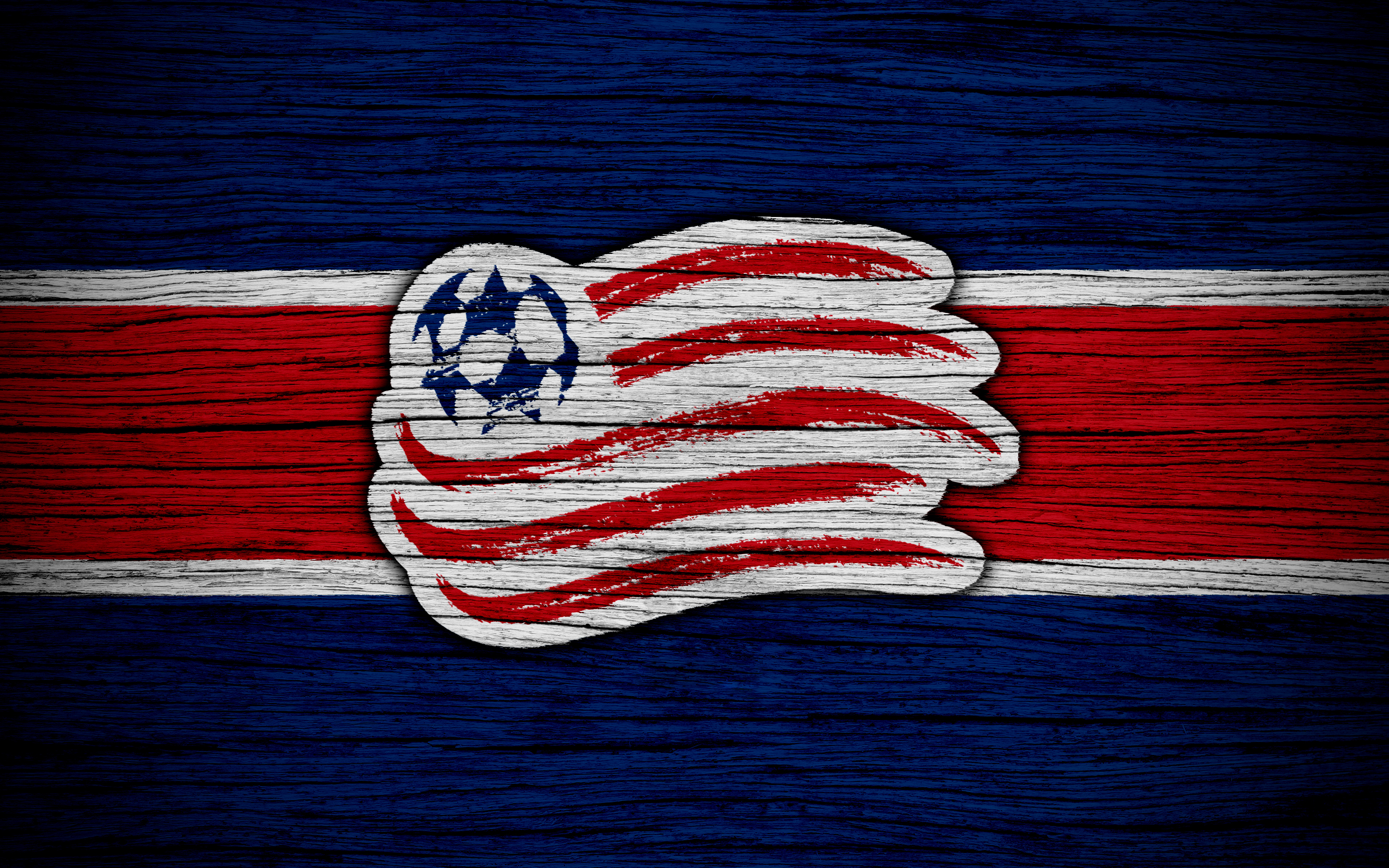 3840x2400 Logo, Soccer, New England Revolution, MLS wallpaper