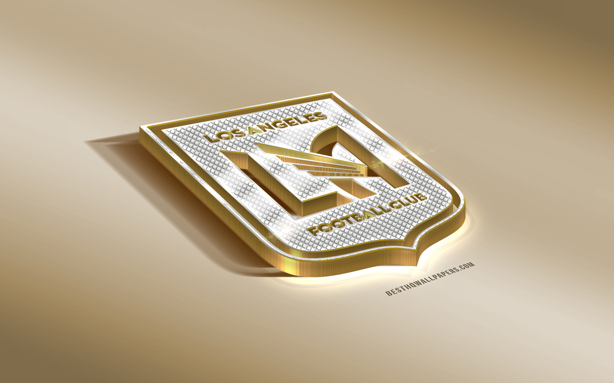 Emblem Logo Los Angeles Fc Mls Soccer Wallpaper:2560x1600