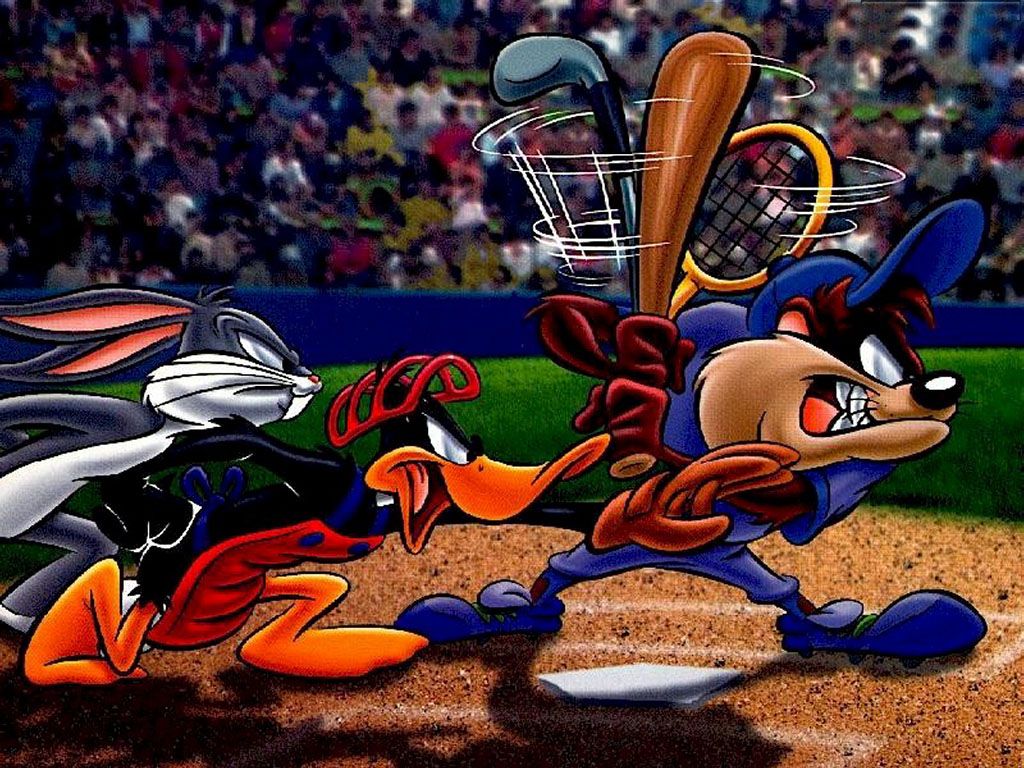 Cartoon Baseball Wallpaper