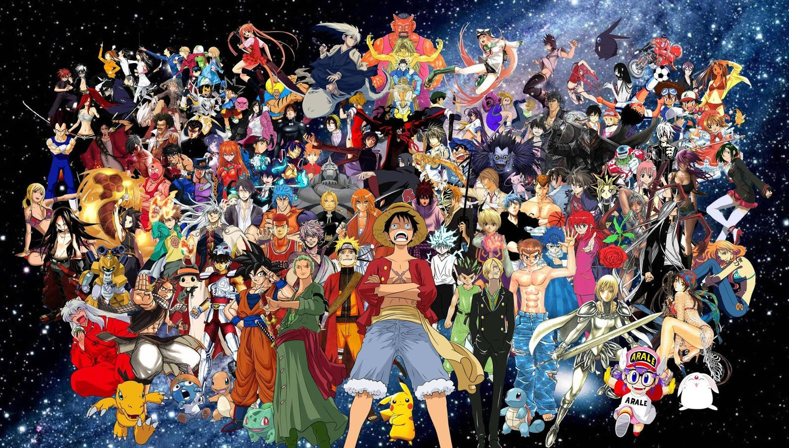 Download All Anime Japanese Manga Characters Wallpaper