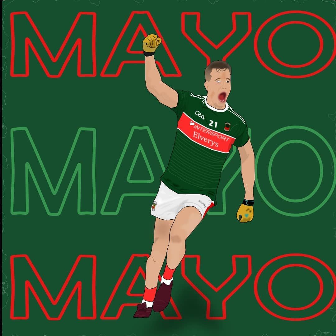 Mayo back to winning ways.. .. #mayo #mayogaa #gaa #football # gaelicfootball #irish #irishart #irishillustration #sport #super8s. Irish art, Mayo, Football