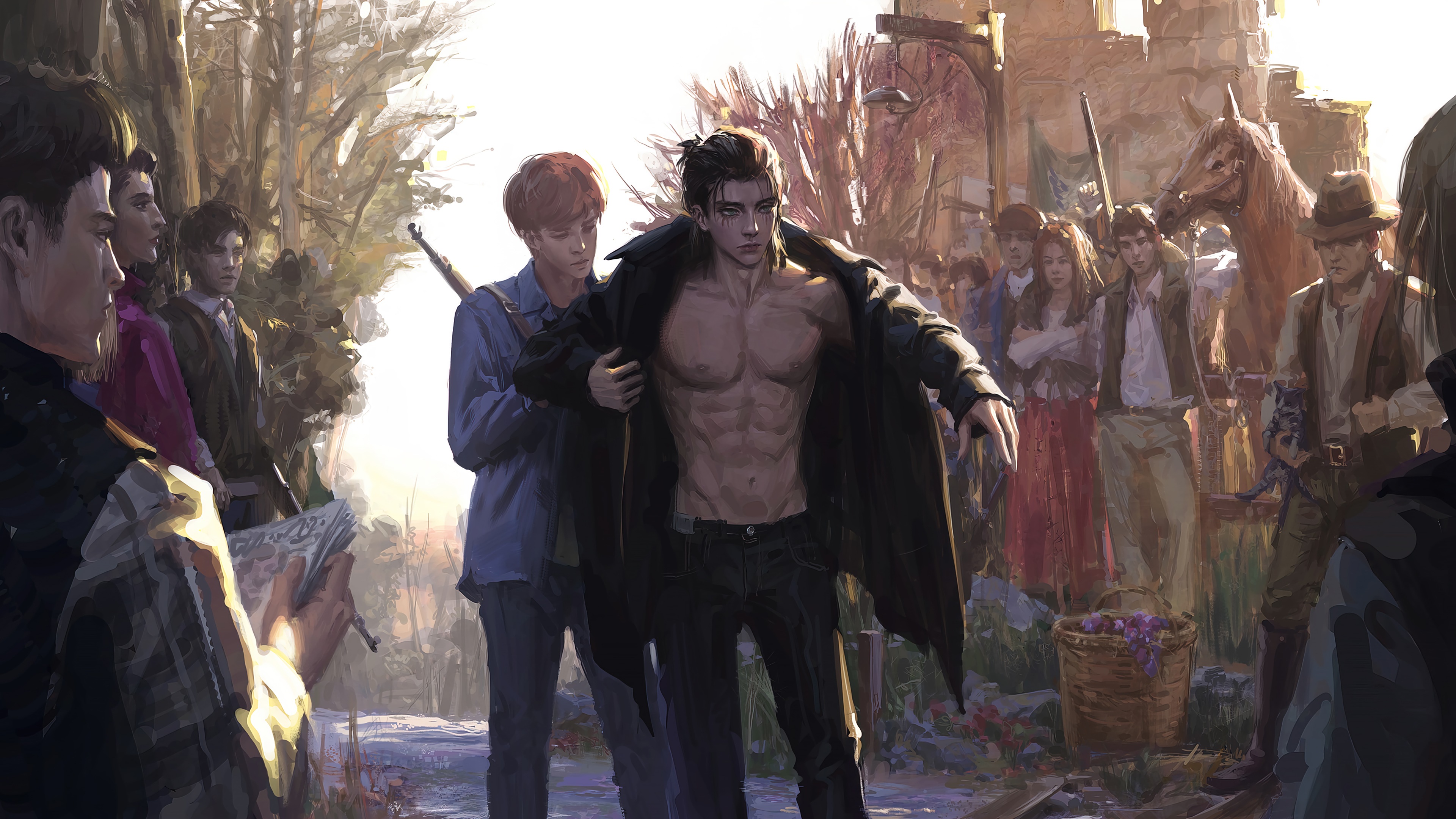 eren, yeagerists, attack on titan, aot, 進撃の巨人, 4k, pc Gallery HD Wallpaper