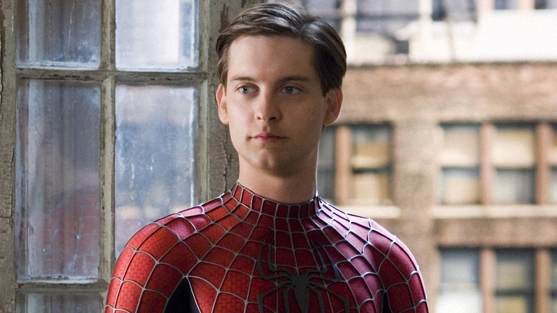 Download Tobey Maguire As Spider Man Wallpaper