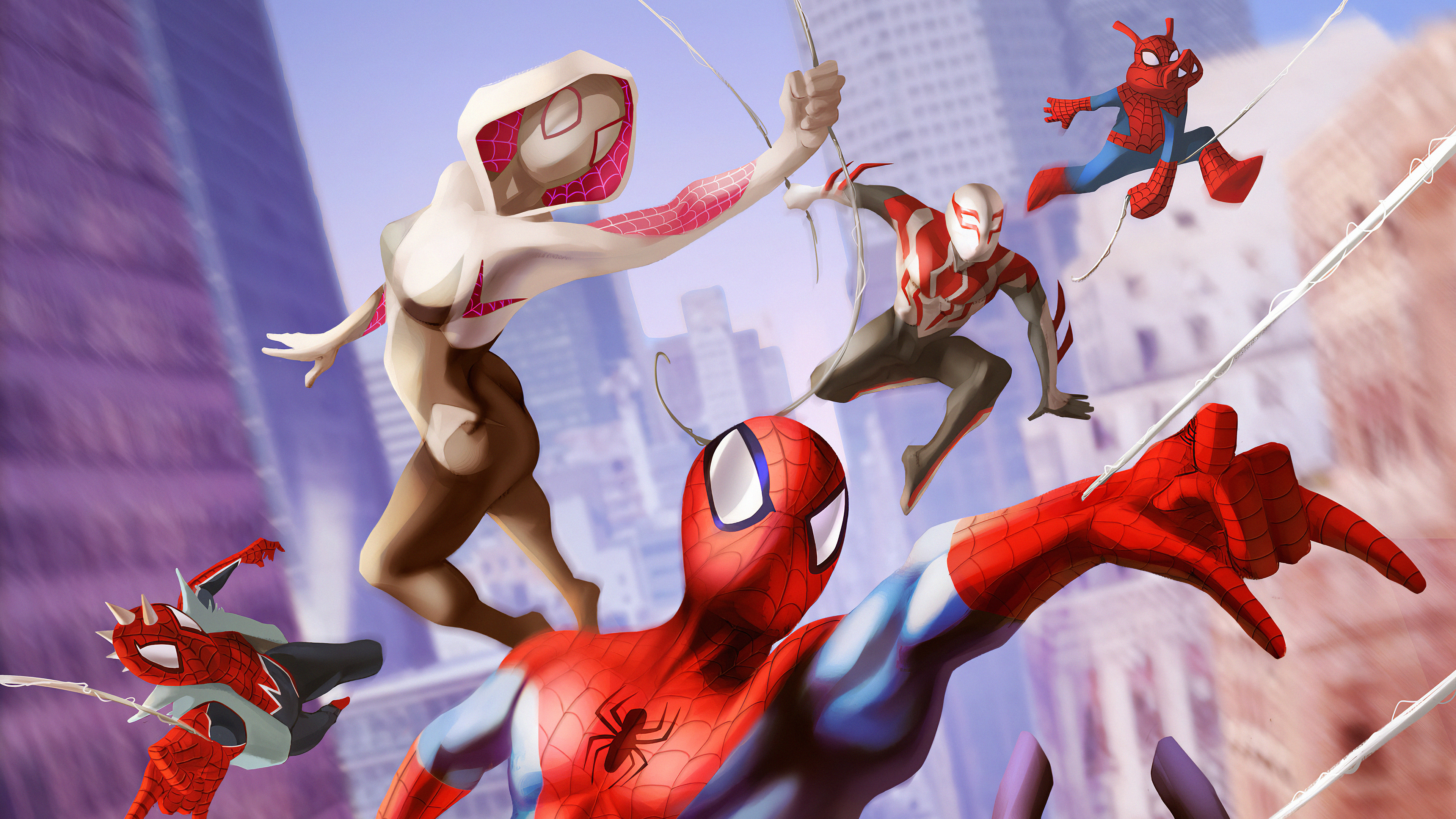 Spider Man: Across The Spider Verse wallpaper for desktop, download free Spider Man: Across The Spider Verse picture and background for PC