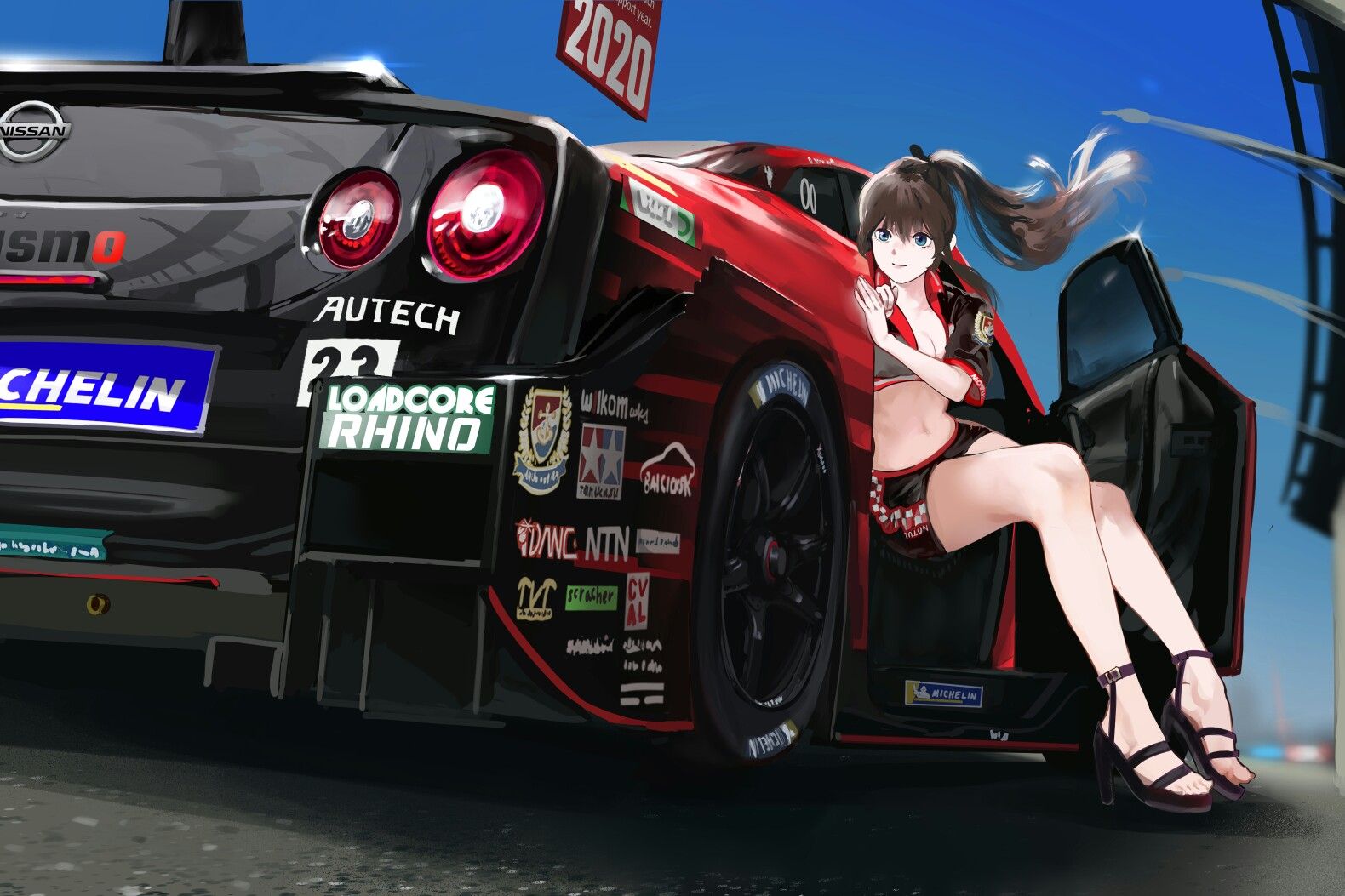 Racing. Anime motorcycle, Automotive artwork, Art cars
